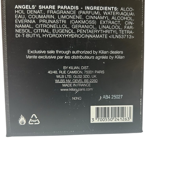 Kilian Angels' Share Perfume 50ml (1.7 oz.) - Picture 4 of 4